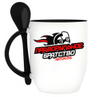 Кружка с ложкой