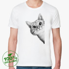 Мужская футболка органик