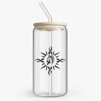 Банка с бамбуковой крышкой