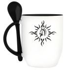 Кружка с ложкой