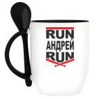 Кружка с ложкой