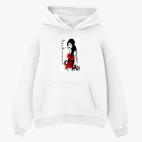 Толстовка худи оверсайз