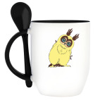 Кружка с ложкой