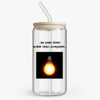 Банка с бамбуковой крышкой