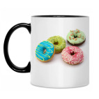 Кружка двухцветная