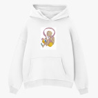 Толстовка худи оверсайз