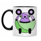 Кружка двухцветная