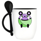 Кружка с ложкой