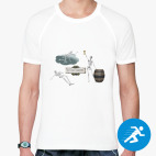 Мужская спортивная футболка