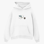 Толстовка худи оверсайз