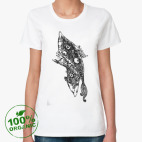 Женская футболка органик