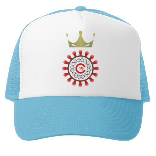 Кепка-тракер с принтом CORONAVIRUS