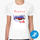 Женская спортивная футболка