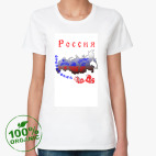 Женская футболка органик