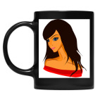 Кружка цветная UV-DTF