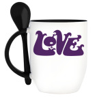 Кружка с ложкой