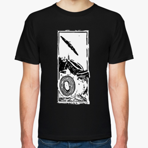 Футболка с принтом Барабаны Morphine