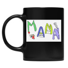 Кружка цветная UV-DTF