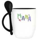 Кружка с ложкой