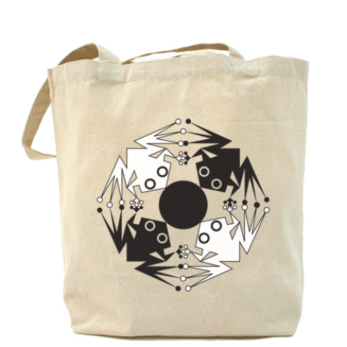 Сумка шоппер Лягушки