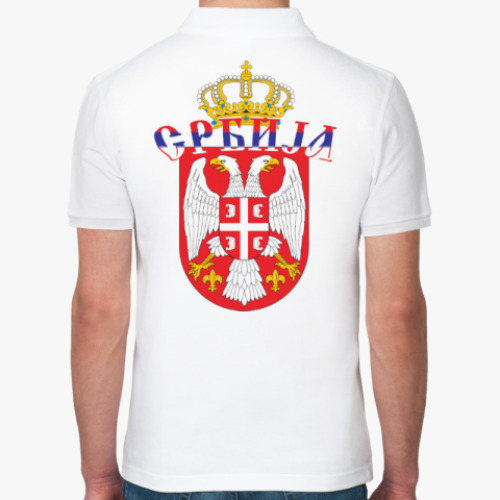 Рубашка поло Малый герб Сербии