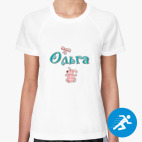 Женская спортивная футболка