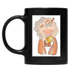 Кружка цветная UV-DTF