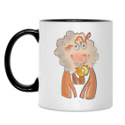 Кружка двухцветная