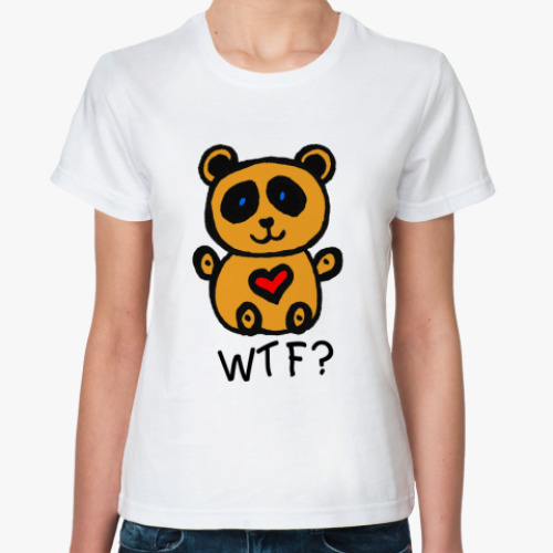 Классическая футболка WTF?
