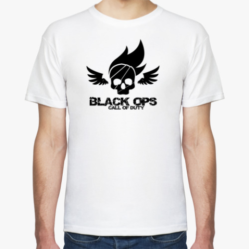 Футболка с принтом Black ops