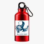 Металлическая бутылка 400 мл UV-DTF