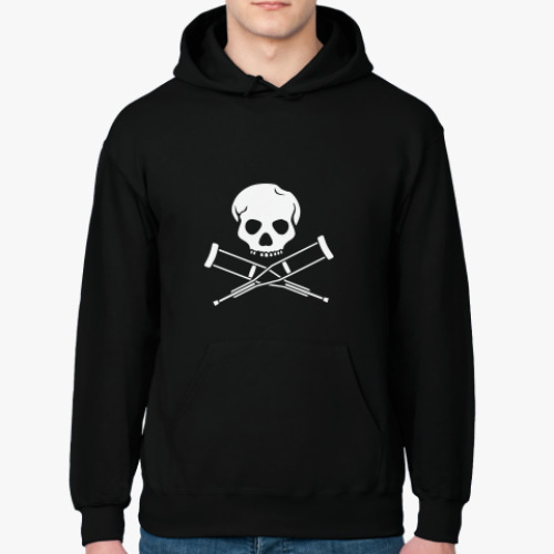 Толстовка худи с принтом Jackass