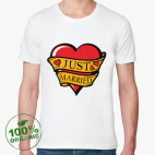 Мужская футболка органик