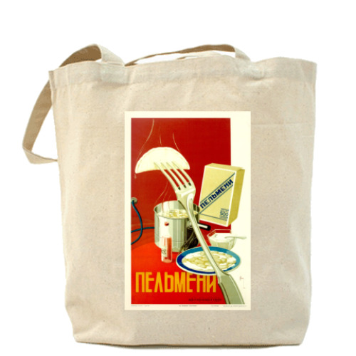 Сумка шоппер Пельмени