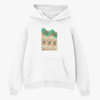 Толстовка худи оверсайз