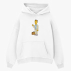 Толстовка худи оверсайз