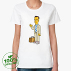 Женская футболка органик