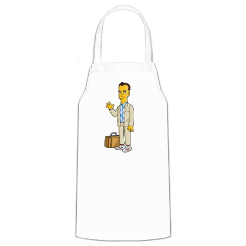 Фартук с принтом Форрест Гамп (Симпсоны)