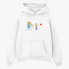 Толстовка худи оверсайз