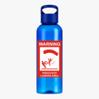 Прозрачная спортивная бутылка