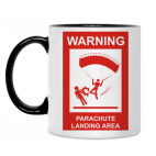 Двухцветная кружка &#039;Landing area&#039;