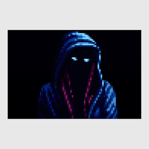 Постер с принтом Девушка в худи