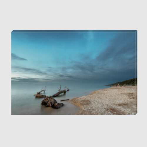 Холст Вечер на пляже