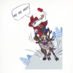 лихой Санта