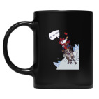 Кружка цветная UV-DTF