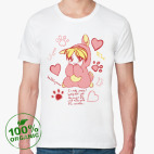 Мужская футболка органик