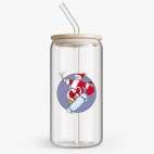 Банка с бамбуковой крышкой