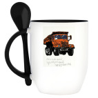 Кружка с ложкой