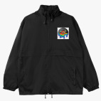 Ветровка с капюшоном