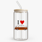 Банка с бамбуковой крышкой